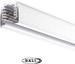 PRX 3-Fase DALI Rail 1M Vierkant Wit 230V/400V 16A