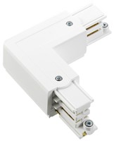 PRX 3-Fase Rail 90° Bocht Binnen Wit