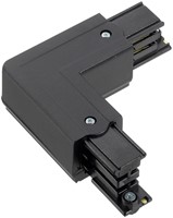 PRX 3-Fase Rail 90° Bocht Buiten Zwart