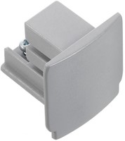 PRX 3-Fase Rail Eindkap Grijs