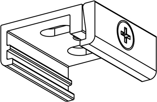 PRX 3-Fase Rail Plafond Montagebeugel Wit