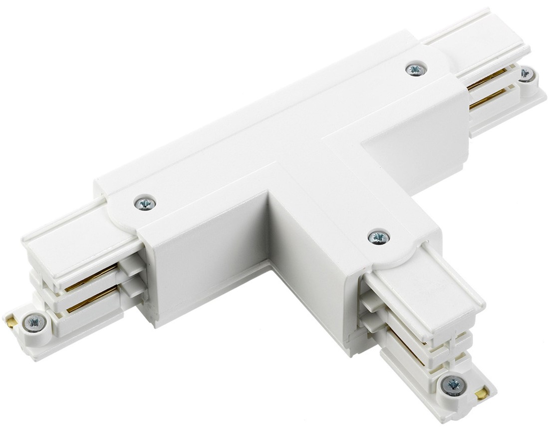 PRX 3-faset skinne T-kobling hvid venstre type 1
