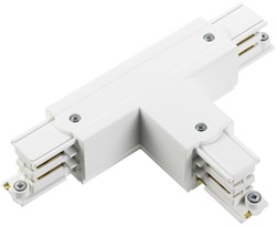 PRX 3-Fase Rail T-Koppelstuk Wit Links Type 2