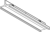 PRX 3-Fase Rail Verstevigingsplaat 182mm Wit