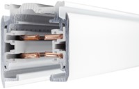 PRX 3-Fase Rail 1M Vierkant Wit 230V/400V 16A-1