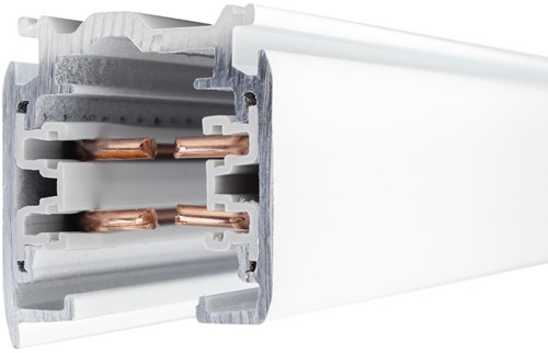 PRX 3-Fase Rail 2M Vierkant Wit 230V/400V 16A-1