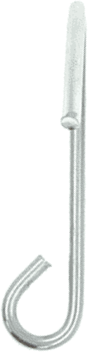 Pragmalux PRX-Line damwandhaak hard verzinkte draad  3.0mm