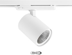 Pragmalux LED 3-Fase Railspot Punto 24W 3500lm 4000K CRI>90 38D wit RAL9016 DALI2
