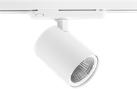 Pragmalux LED 3-Fase Railspot Punto 24W 3500lm 4000K CRI>90 38D wit RAL9016