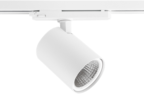 Pragmalux LED 3-Fase Railspot Punto 24W 3500lm 4000K CRI>90 38D wit RAL9016