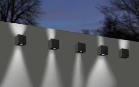 Pragmalux LED wandarmatuur IP65 Qube Up/Down wit 6W 2x160lm 3000K CRI>80 instelbare lichtbundel - fase dimbaar-3