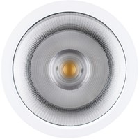 Pragmalux LED opbouw downlight Relio IP65 facet reflector wit 28-32W 2520-3200lm 2700K-3000K-4000K 3-CCT CRI>90 UGR<19 60D Ø214x119mm-1