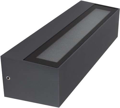 Pragmalux LED Gevelarmatuur Rocq-M Up/Down IP65 C4 11W 850-1150lm 2200-2700-3000-4000K 4CCT CRI>80 Grafiet grijs RAL7024 fase dimbaar-3