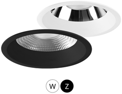 Pragmalux Downlight Mondial IP54 3CCT CRI90+ UGR<19 Verdiept
