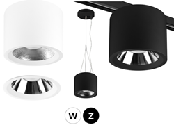 Pragmalux Downlight Mondial IP54 3CCT CRI90+ UGR <19 Standaard