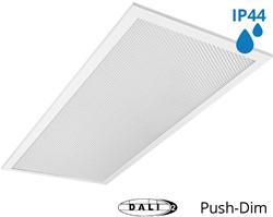 Pragmalux LED Paneel 30x60cm Sigma G2 IP44 20W 3000K-4000K 2-CCT 2400-2500lm UGR<19 +TCI DALI Driver (2x14W)