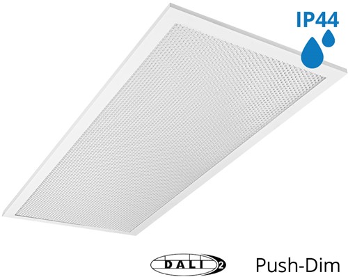 Pragmalux LED Paneel 30x60cm Sigma G2 IP44 20W 3000K-4000K 2-CCT 2400-2500lm UGR<19 +TCI DALI Driver (2x14W)