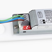 Pragmalux LED Spiegelarmatuur Softshine IP44 IK06 600mm 12W 1500-1650lm 2700K-3000K-4000K 3-CCT zwart RAL9005-3