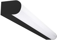 Pragmalux LED Spiegelarmatuur Softshine IP44 IK06 900mm 20W 2500-2650lm 2700K-3000K-4000K 3-CCT zwart RAL9005-1