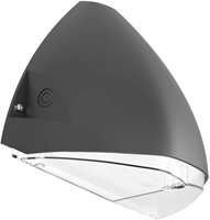 Pragmalux LED Gevelarmatuur Squalo mini IP65 IK10 7-12W 900-1650lm 2CCT 3000K-4000K Symmetrisch Antraciet RAL7016-2