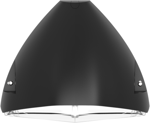 Pragmalux LED Gevelarmatuur Squalo mini IP65 IK10 7-12W 900-1650lm 2CCT 3000K-4000K Symmetrisch Zwart RAL9005 + Daglichtsensor-1