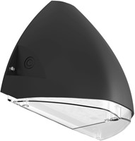 Pragmalux LED Gevelarmatuur Squalo mini IP65 IK10 7-12W 900-1650lm 2CCT 3000K-4000K Symmetrisch Zwart RAL9005 + Daglichtsensor-2