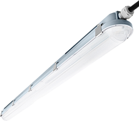 Pragmalux LED TL Waterdicht Armatuur Hermes IP66 150cm 53W 3000K-6000K 3-CCT 7700lm (2x58W) 2-step dim (100-10%) slave = geen sensor & noodmodule 1uur zelftest