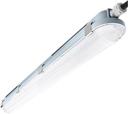 Pragmalux LED TL Waterdicht Armatuur Hermes IP66 60cm 10-18W 3000K-6000K 3-CCT 1250-2300lm 5x2,5mm Doorvoerbedrading (2x18W)