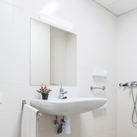 Pragmalux LED Spiegelarmatuur Aqualis rond IP44 IK08 855mm 12W 1400-1650lm 2700K-3000K-4000K 3-CCT wit RAL9016-6