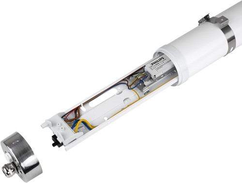 Pragmalux LED TL Waterdicht Armatuur Typhoon G2 IP66 IP69K IK08 PMMA 120cm 20-34W 3000-4000K-6000K 3CCT 2800-4850lm 4x2,5mm DvB (2x36W)-6