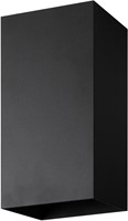 Pragmalux wandarmatuur Waldo Rechthoek up/down zwart RAL9004 - incl. GU10 Fitting
