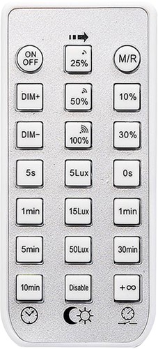 Pragmalux LED TL Waterdicht Armatuur Essence Classic G3 accessoire afstandsbediening voor bewegingssensor
