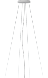 Pragmalux LED Opbouw-/pendelarmatuur Zalo 1200mm Pendelset Wit