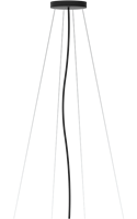 Pragmalux LED Opbouw-/pendelarmatuur Zalo 1200mm Pendelset Zwart