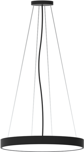 Pragmalux LED Opbouw-/pendelarmatuur Zalo 1200mm 150W 3000K/3500K/4000K 14450lm/14900lm/14630lm Zwart - DALI-6